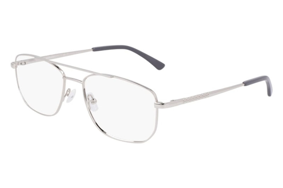 Marchon M-9007 Eyeglasses in 074 Shiny Light Gunmetal